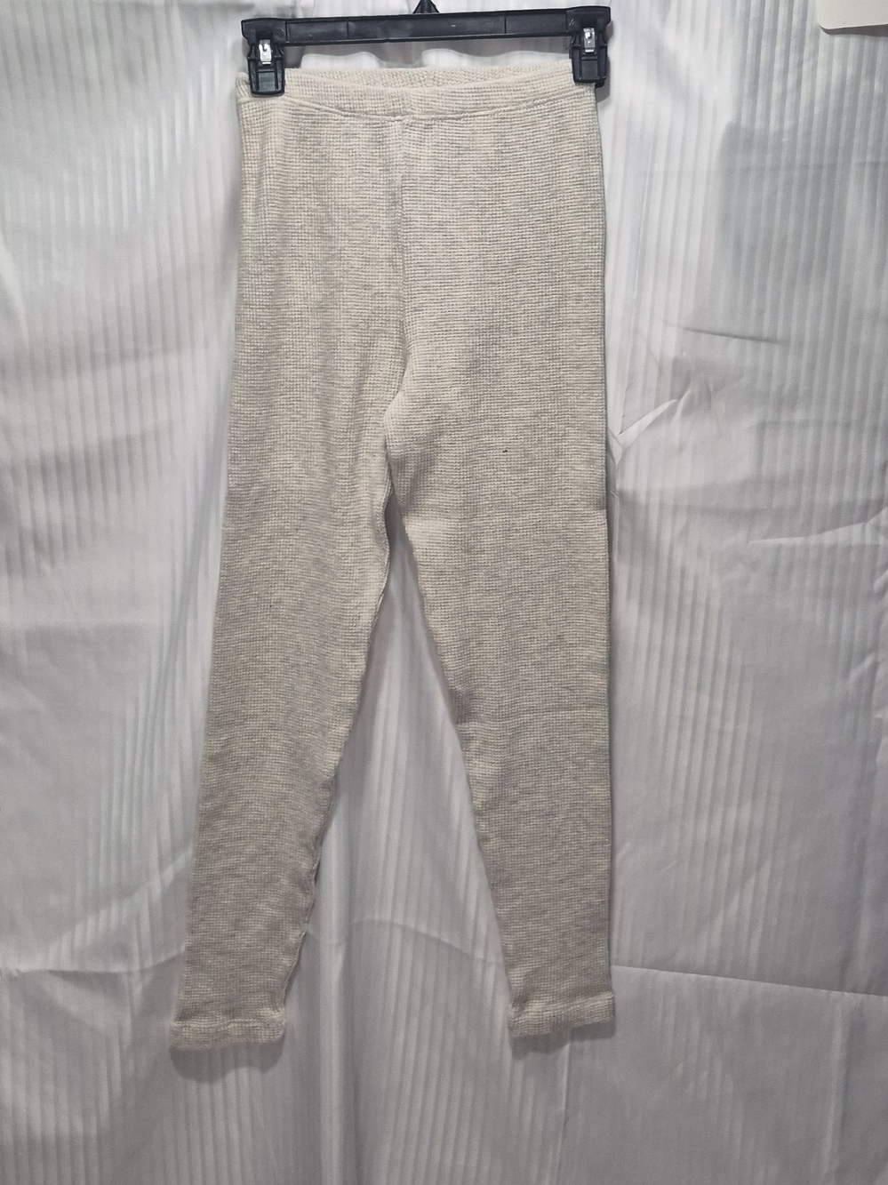 Women's Knit Thermal Leggings — Light Beige Medium